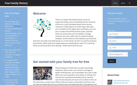 Free Family History site